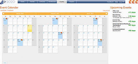 Connect - Plan events and track milestones